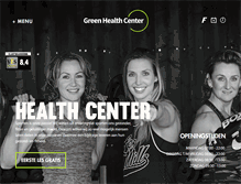 Tablet Screenshot of greenhealthcenter.nl